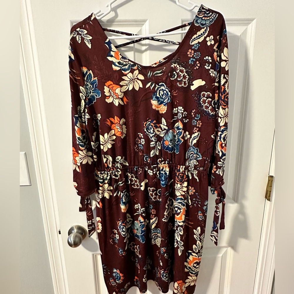 Floral print Midi dress